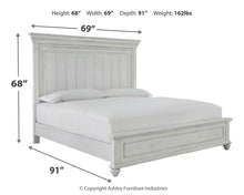 Load image into Gallery viewer, Kanwyn Queen Panel Bed with Mirrored Dresser, Chest and 2 Nightstands
