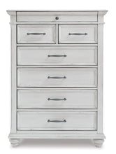 Load image into Gallery viewer, Kanwyn Queen Panel Bed with Mirrored Dresser, Chest and 2 Nightstands
