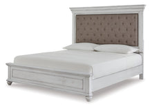 Load image into Gallery viewer, Kanwyn Queen Panel Bed with Mirrored Dresser and Chest
