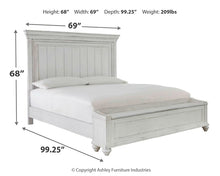 Load image into Gallery viewer, Kanwyn Queen Panel Bed with Storage with Mirrored Dresser and 2 Nightstands
