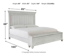 Load image into Gallery viewer, Kanwyn King Panel Bed with Storage with Dresser
