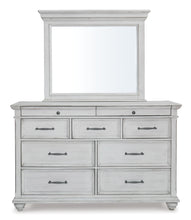 Load image into Gallery viewer, Kanwyn Queen Panel Bed with Storage with Mirrored Dresser, Chest and 2 Nightstands
