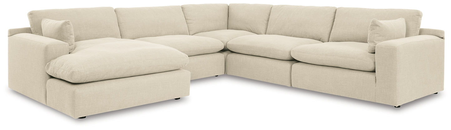 Elyza 5-Piece Sectional with Chaise