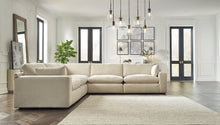 Load image into Gallery viewer, Elyza 5-Piece Sectional with Ottoman
