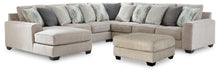 Load image into Gallery viewer, Ardsley 5-Piece Sectional with Ottoman
