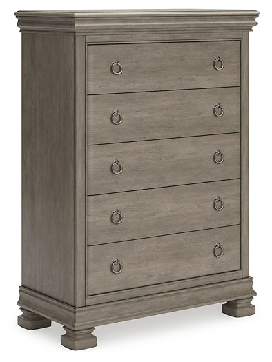 Lexorne Five Drawer Chest