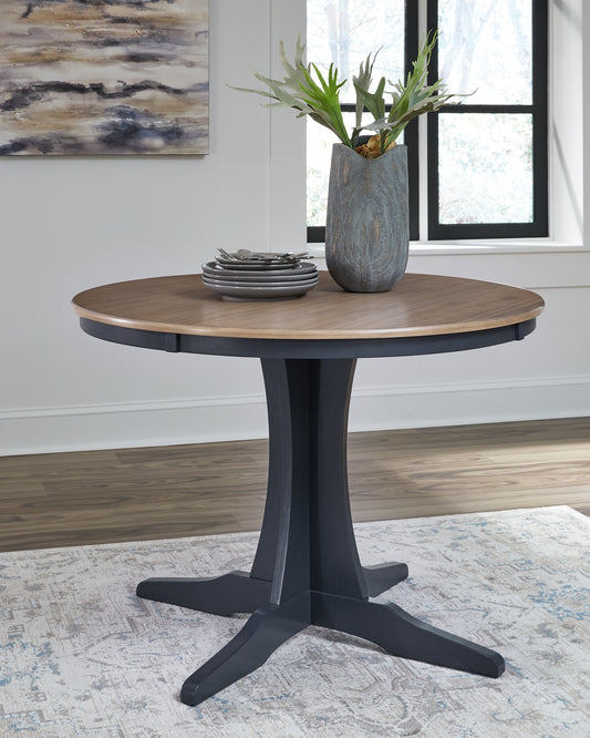 Landocken Round Dining Room Table