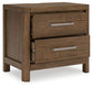 Cabalynn Two Drawer Night Stand