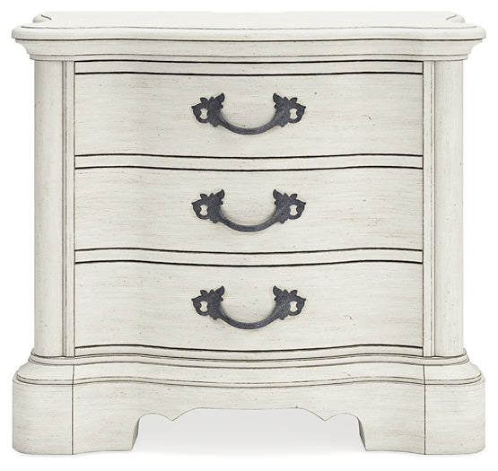 Arlendyne Three Drawer Night Stand