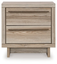 Load image into Gallery viewer, Hasbrick Two Drawer Night Stand
