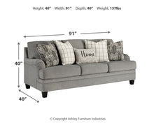 Load image into Gallery viewer, Davinca Sofa, Loveseat, Chair and Ottoman
