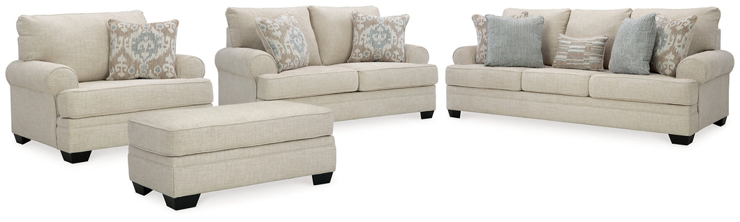 Rilynn Sofa, Loveseat, Chair and Ottoman