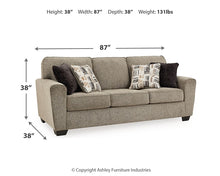 Load image into Gallery viewer, McCluer Sofa, Loveseat and Chair
