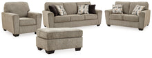 Load image into Gallery viewer, McCluer Sofa, Loveseat, Chair and Ottoman
