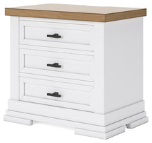 Load image into Gallery viewer, Ashbryn Three Drawer Night Stand
