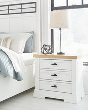 Load image into Gallery viewer, Ashbryn Three Drawer Night Stand
